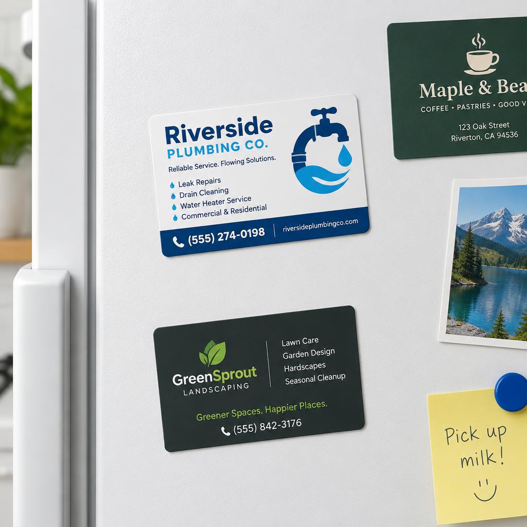 Magnetic Business Cards